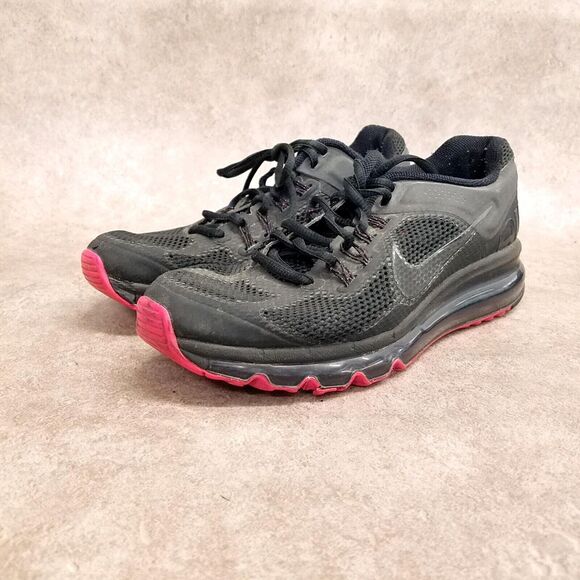 Nike Womens Air Max Plus 2013 579585-060 Size 8.5 Black Running Shoes - Picture 3 of 10